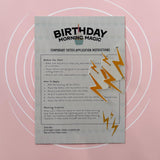 Birthday Eve Grown Ups Pack